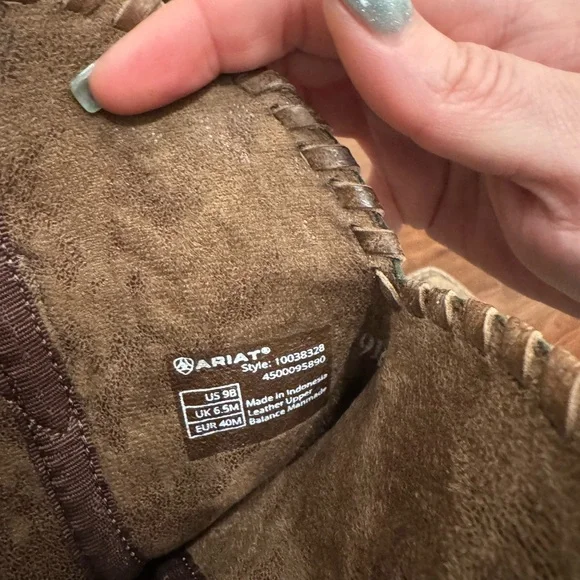 Womens Ariat Round Up Skyler Boots - Picture 7 of 7